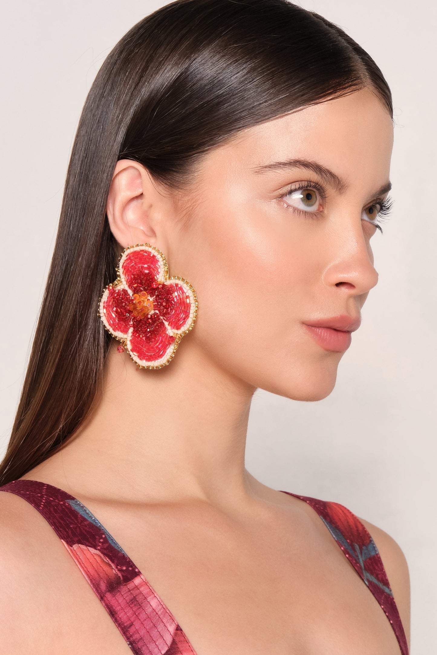 Arete Brillo Floral