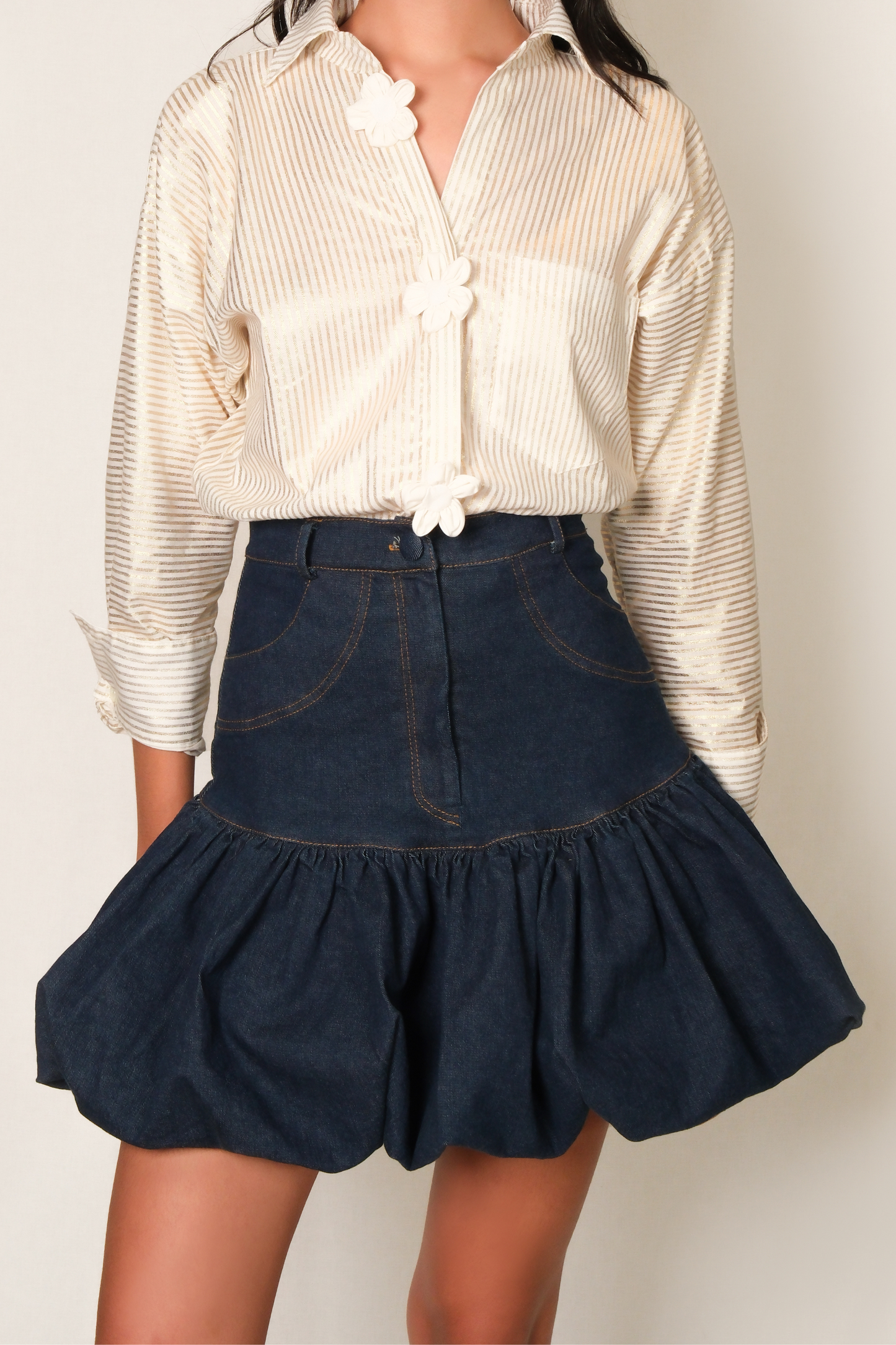 MINI FALDA PRADA DENIM