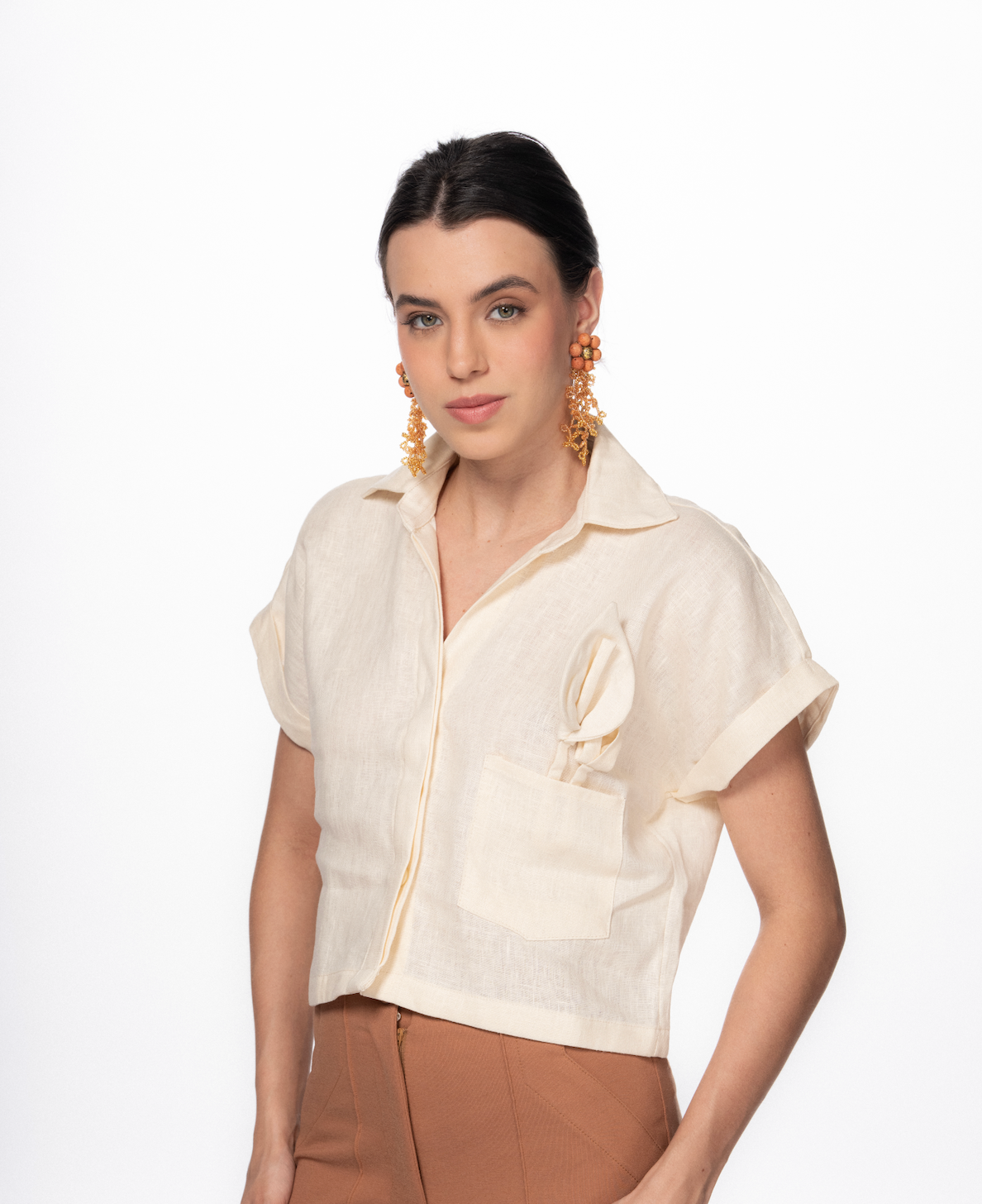 Blusa Cala Crema