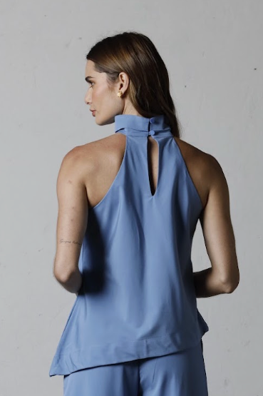 Blusa Halter Tulipan