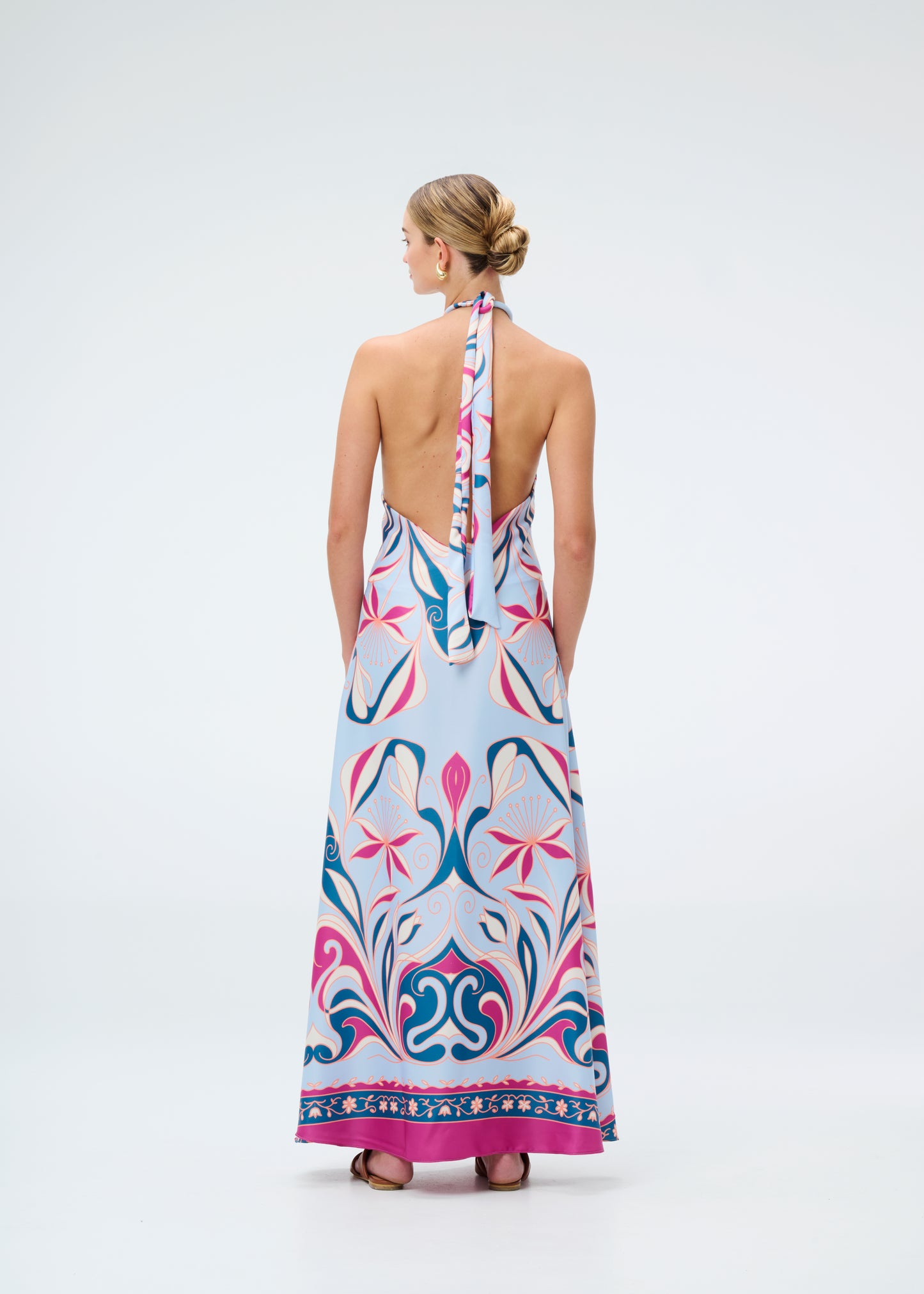 Maxi Vestido Ondina Print