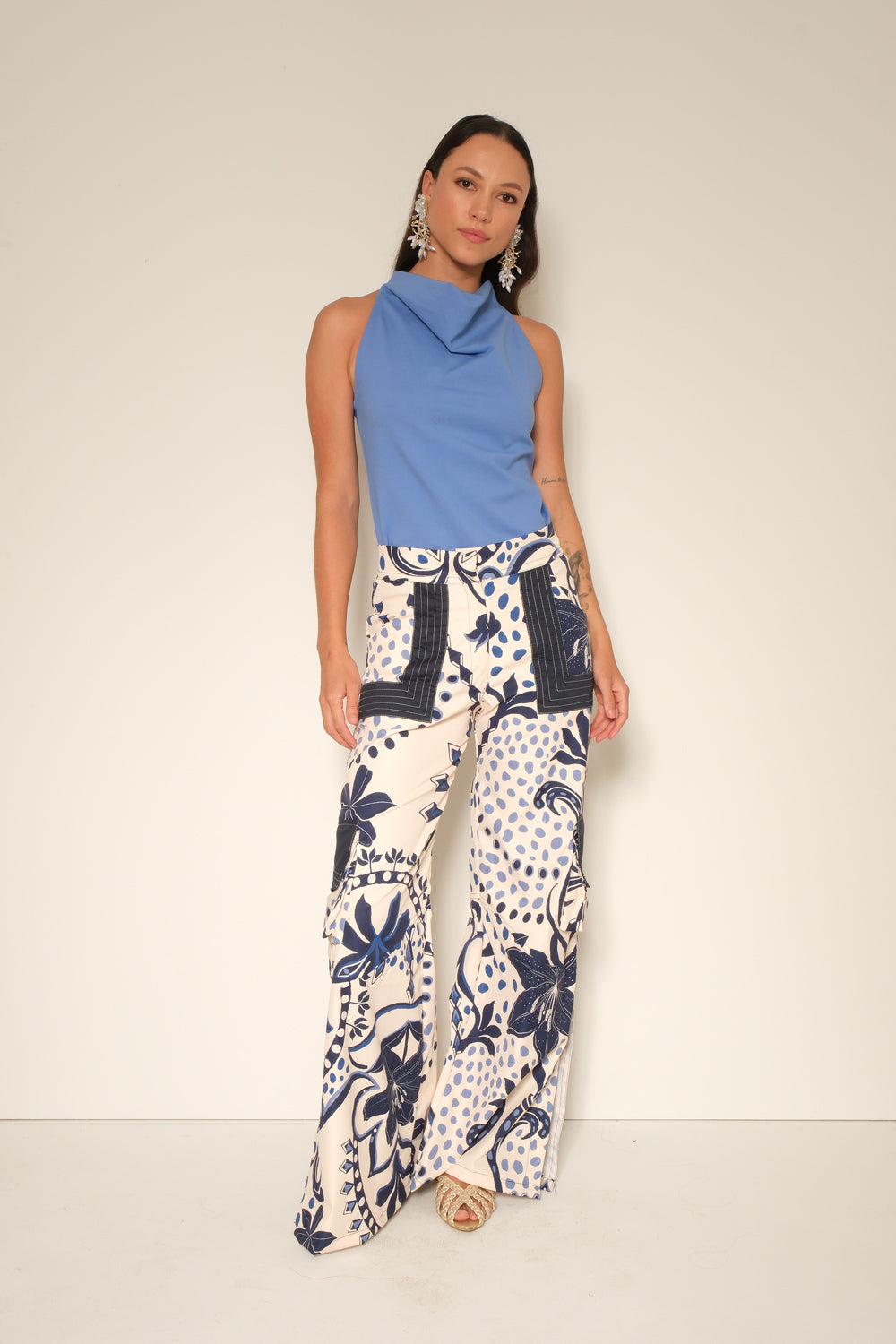 Blusa Florena – Azul Cielo