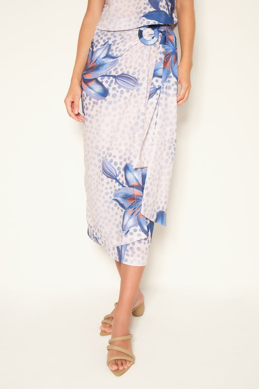 Falda Pareo Amali con Hebilla