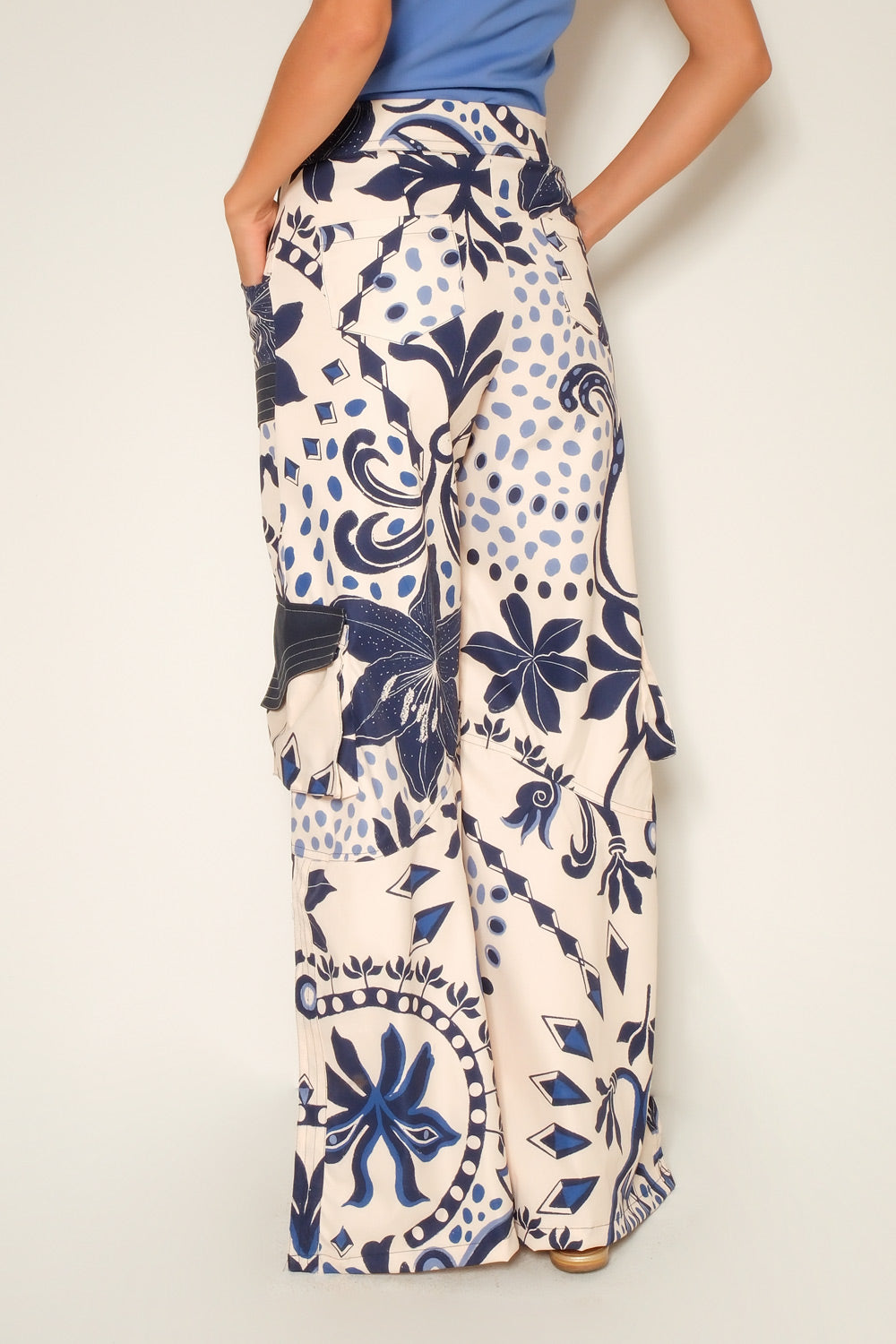 Pantalón Wide Leg Aperol Spritz