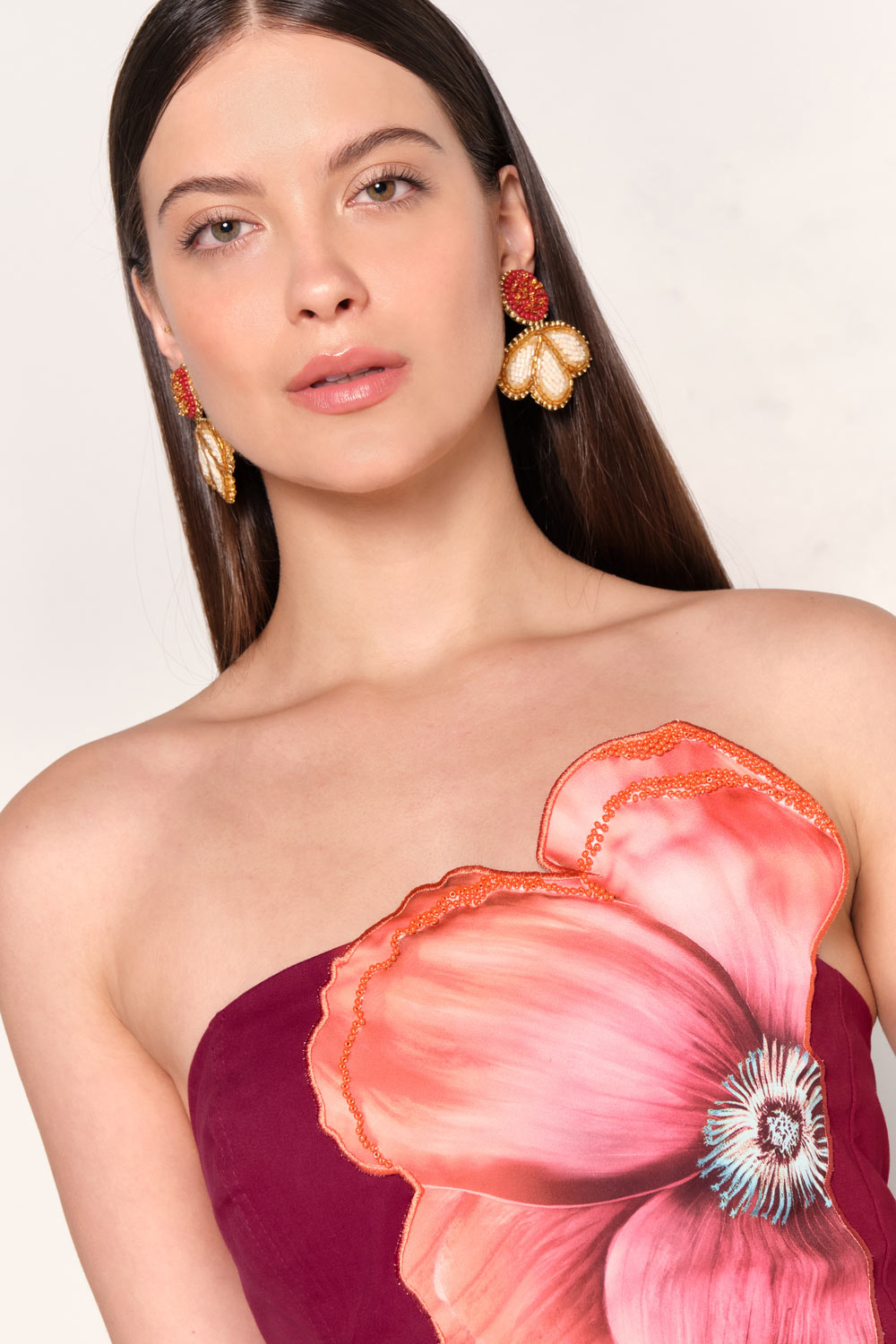 Croptop Pandora Hibisco