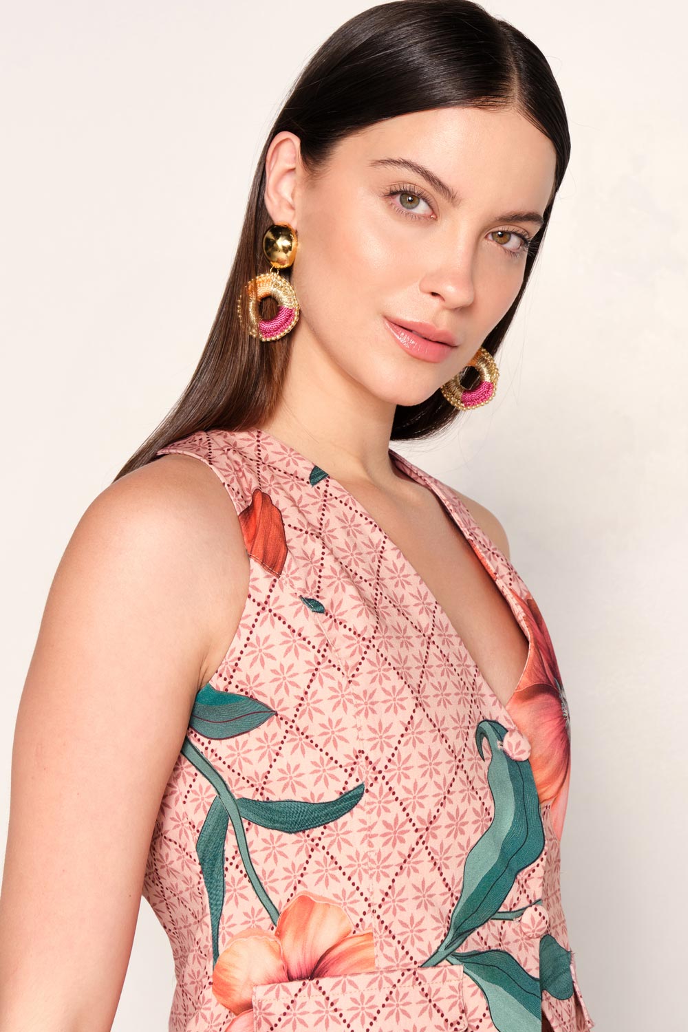 Chaleco Lilly Printed