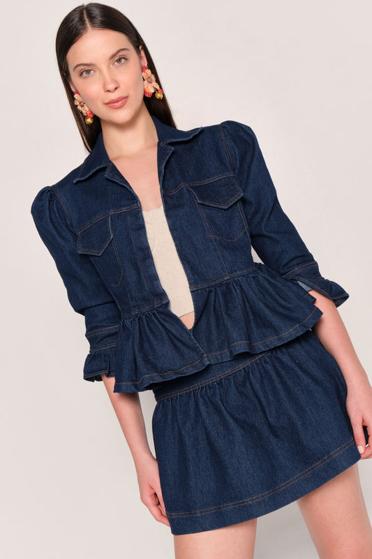 Chaqueta Bengala Leonor Denim