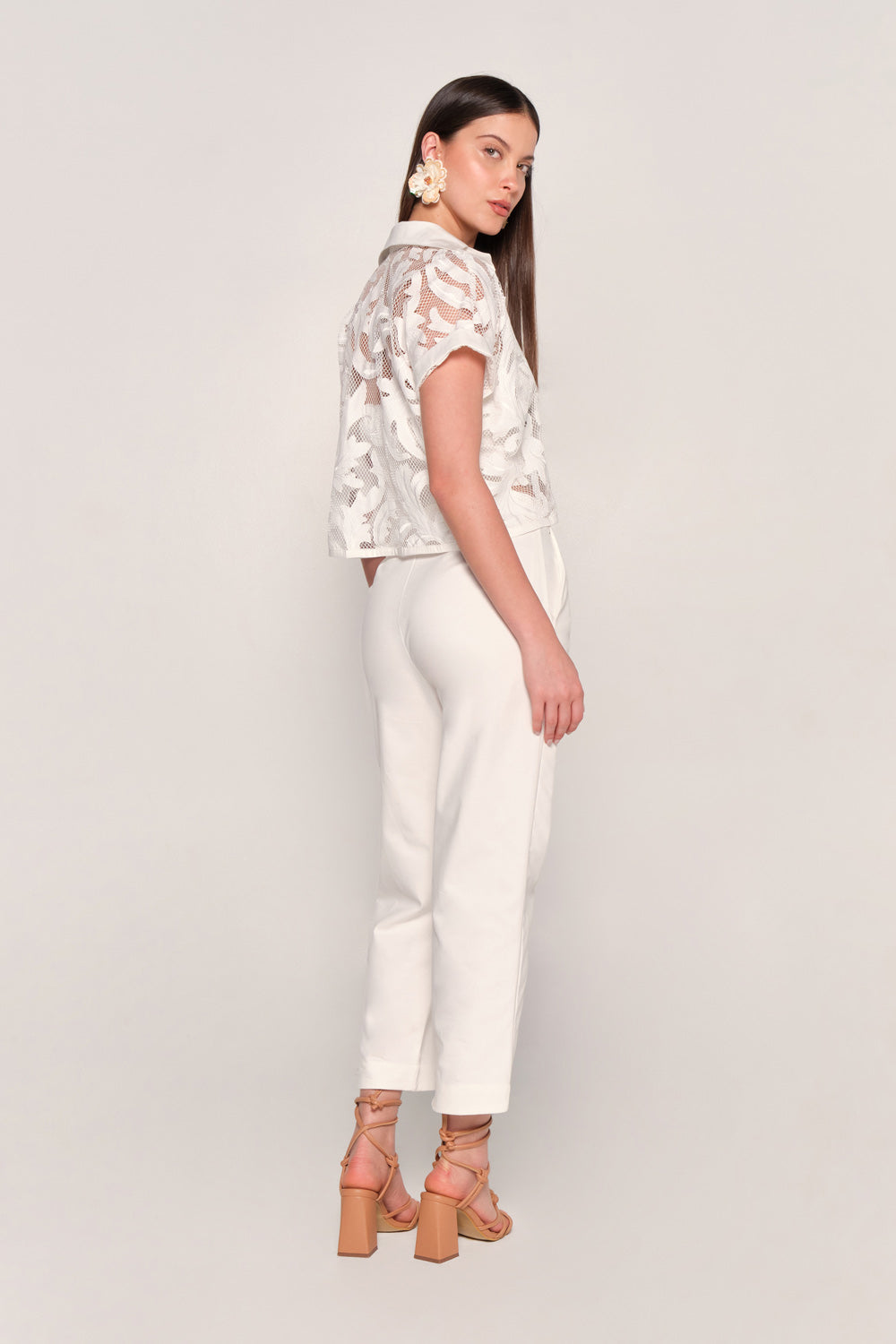 Pantalón Ilusión Drill Ivory