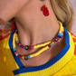 Collar Doble miel