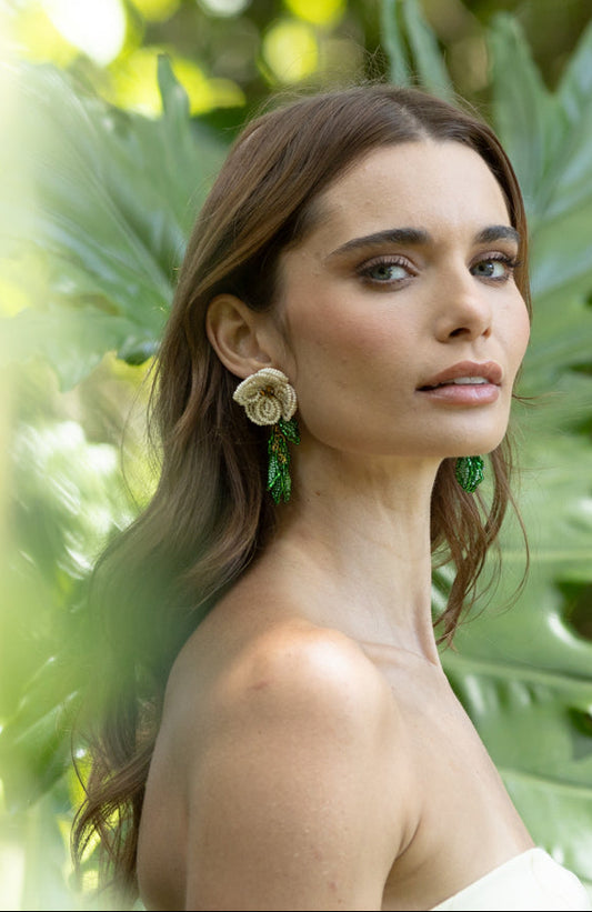 Arete Flor De Luna