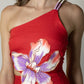 Vestido Alma Bonita Jardín Rojo