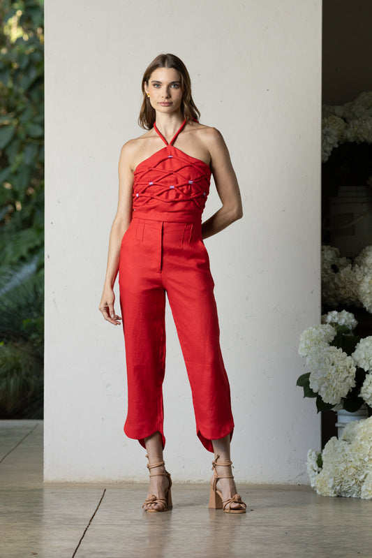 Pantalón Ilusión Rojo