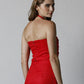 Crop Top Nido Halter Rojo