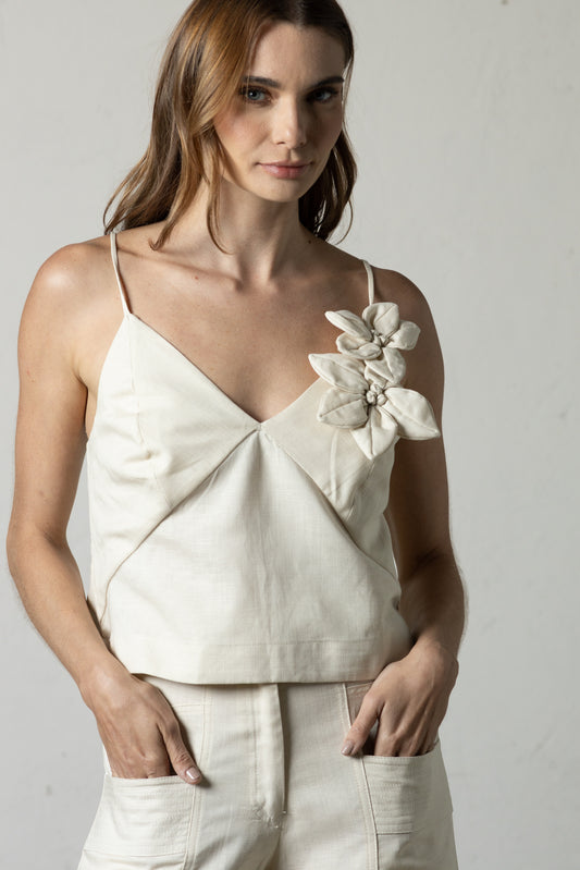 Top Camelia Lino