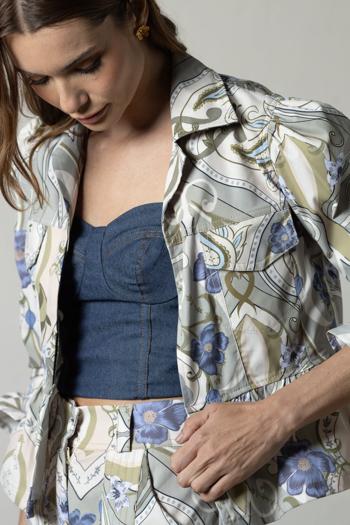 Chaqueta Lili Printed Garden