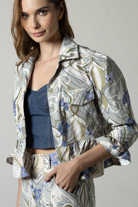 Chaqueta Lili Printed Garden
