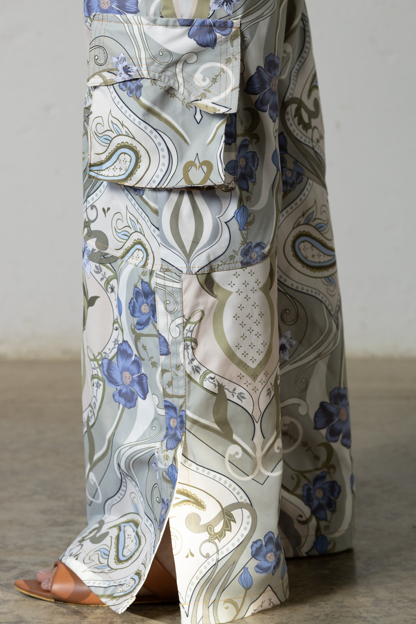 Pantalon Aperol Printed Garden