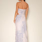 Maxi Vestido Polka Lirios