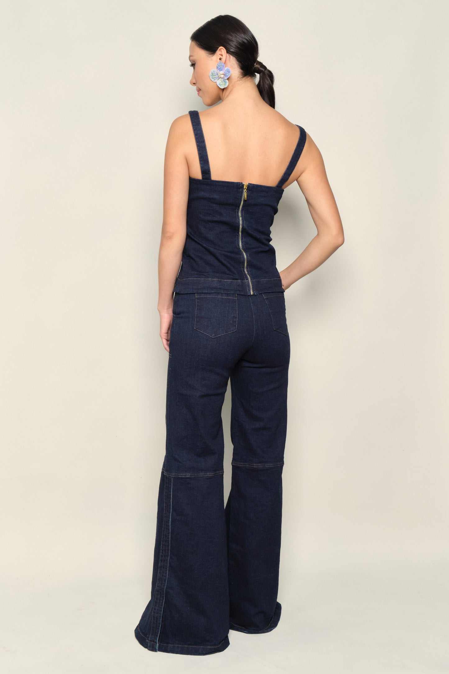 Pantalón Wide Leg Frankie Denim
