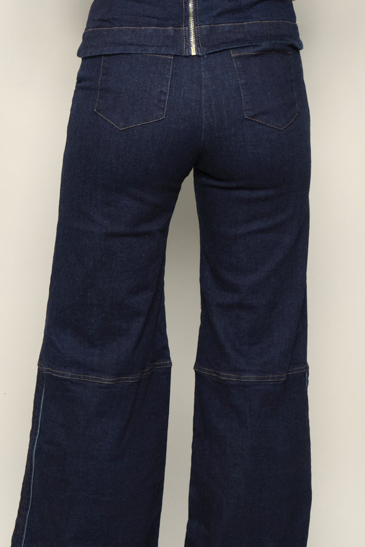 Pantalón Wide Leg Frankie Denim