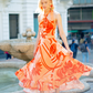 MAXI VESTIDO PEACH PRINTED