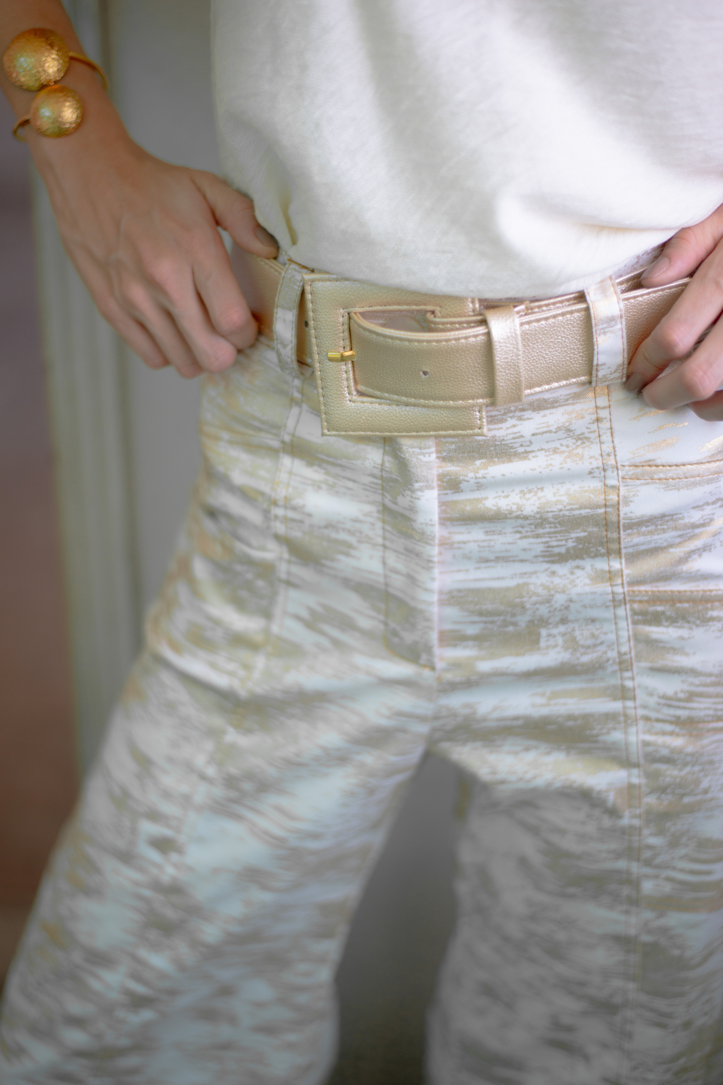 PANTALON LEWIS GOLD