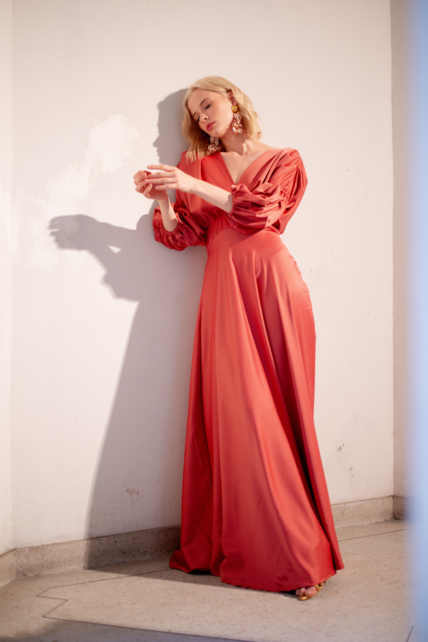 MAXI VESTIDO MERLOT