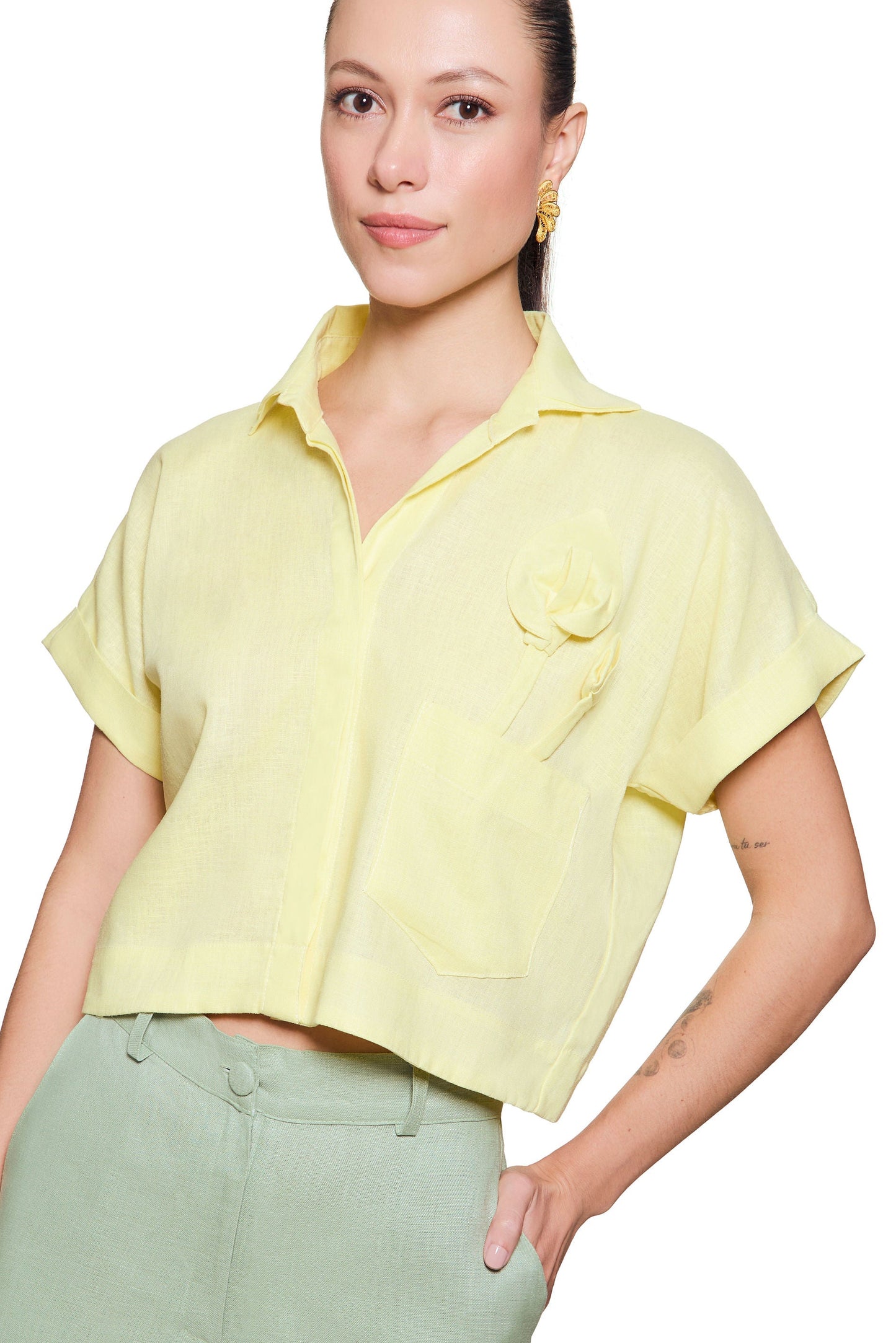 Blusa Cala Amarilla