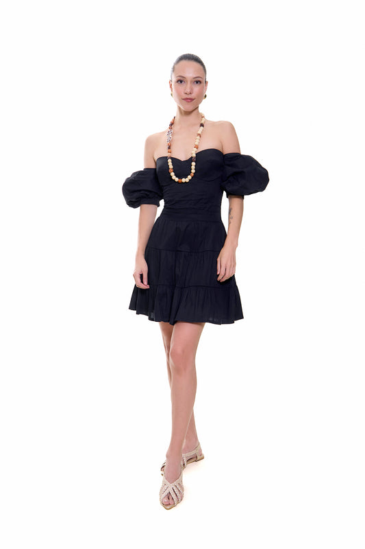 VESTIDO CORTO CORSET EVA