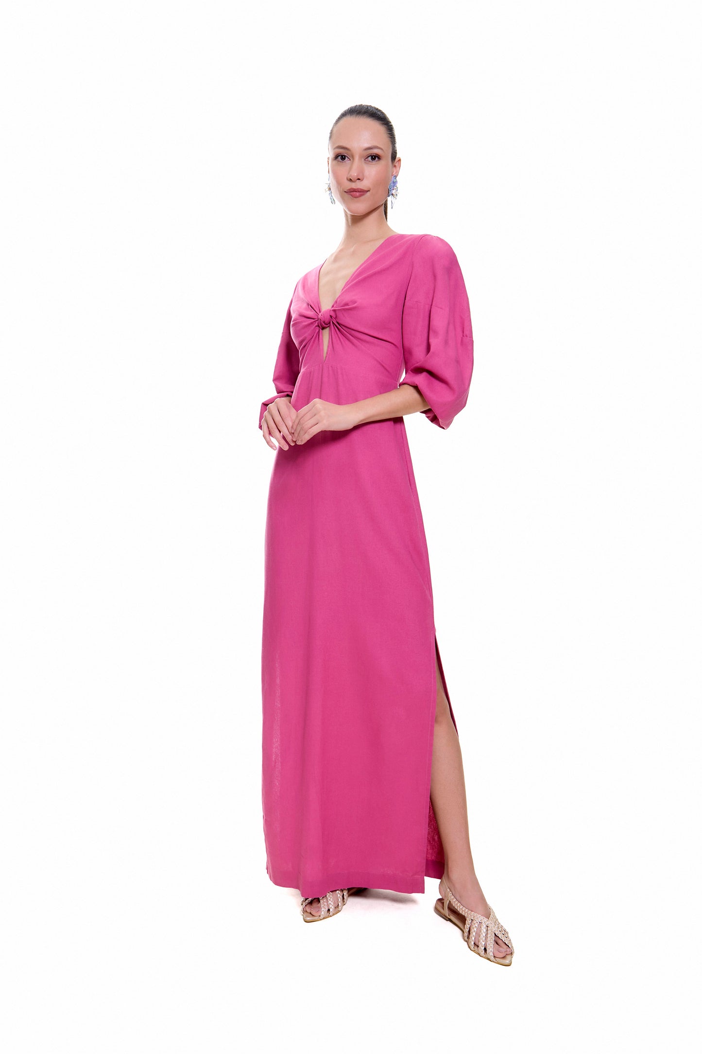 VESTIDO FATIMA UNICOLOR