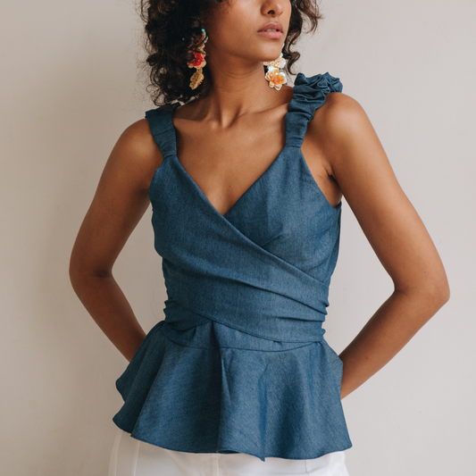 Blusa Peplum Andrea