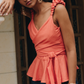 Blusa Peplum Andrea Coral